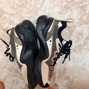 Puma Black and Cream Women's Sneakers